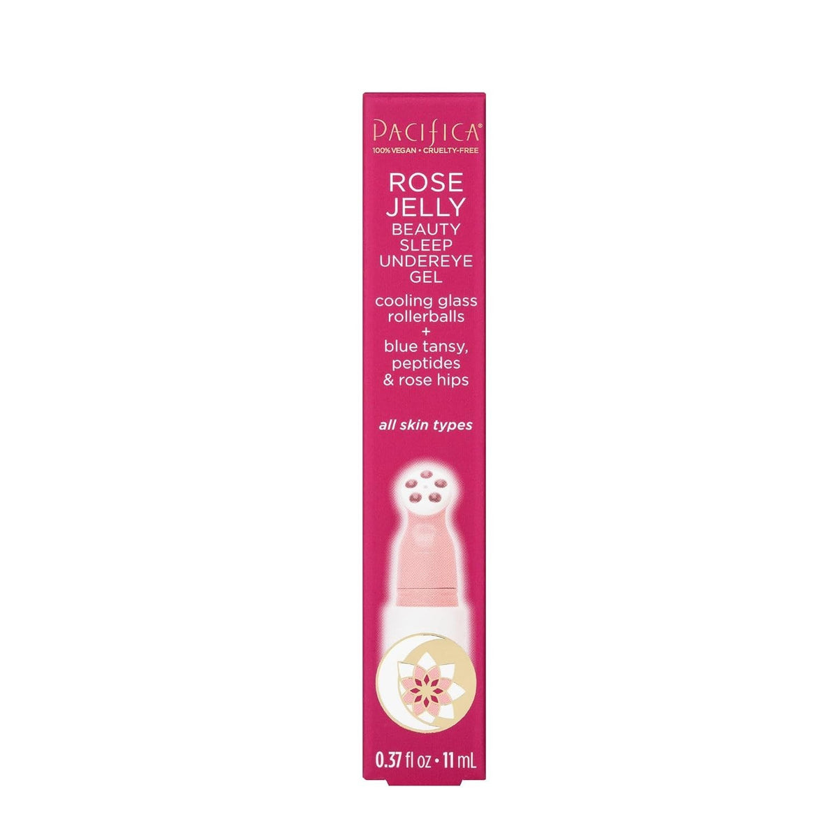 Vegan Under Eye Gel with Rose & Peptides - Depuff & Hydrate