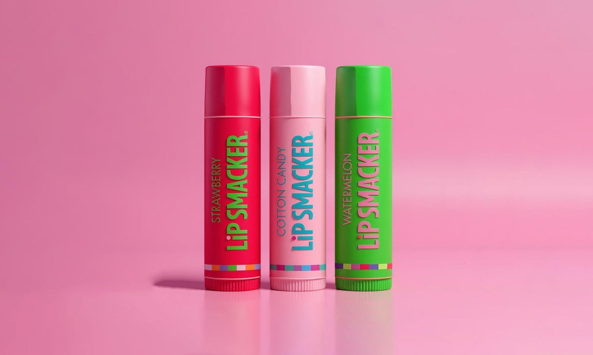 Lip Smackers Flavored Lip Balm Set - Assorted Tastes, Pack of 3