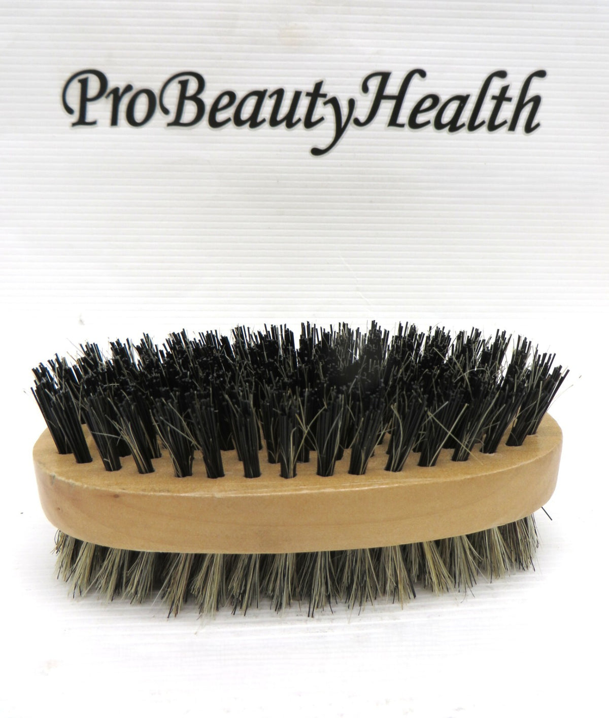 Titan Double-Sided Wooden Military Brush Model 7746 Soft Hard Boar Bristle