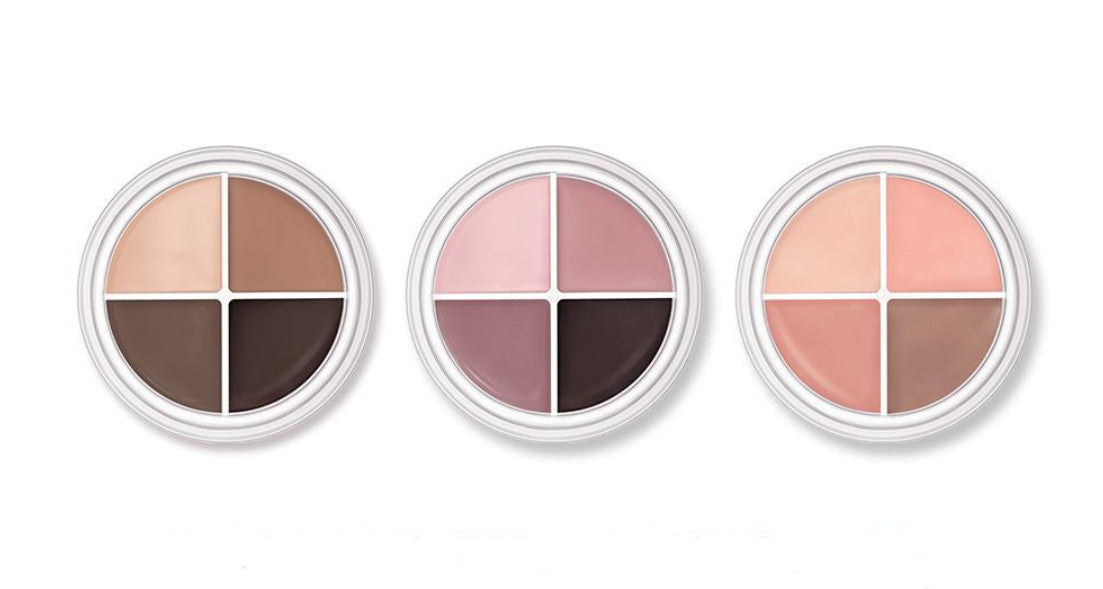 Multi-Color Eye Makeup Palette - Gel-to-Powder Eyeliner & Eyeshadow Set