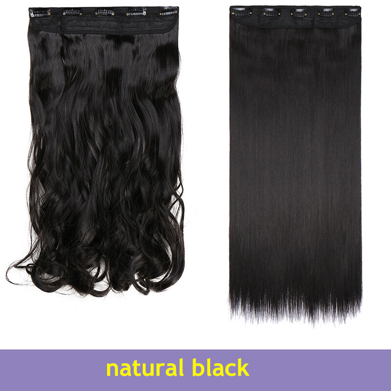 Full Head Clip-In Hair Extensions - Natural Human Hair for Long Thick Hair