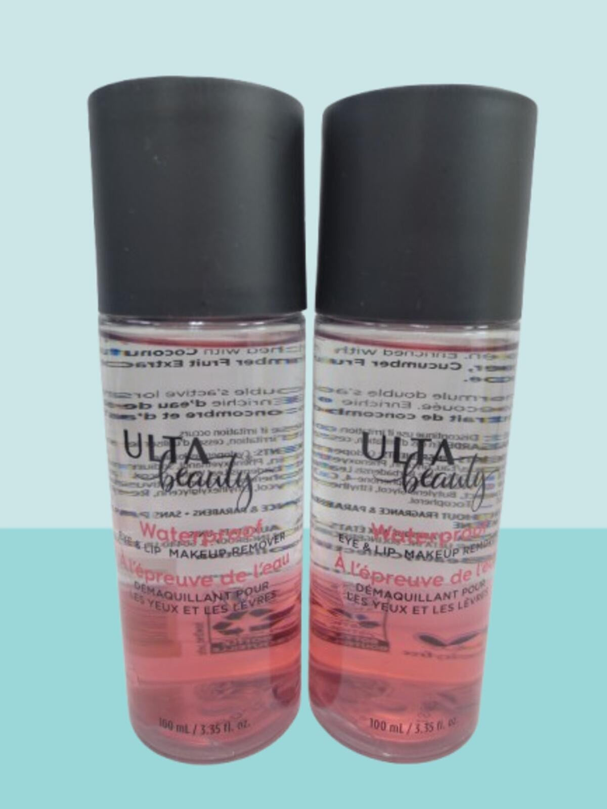 Waterproof Eye & Lip Makeup Remover - 3.35 oz (Pack of 2)