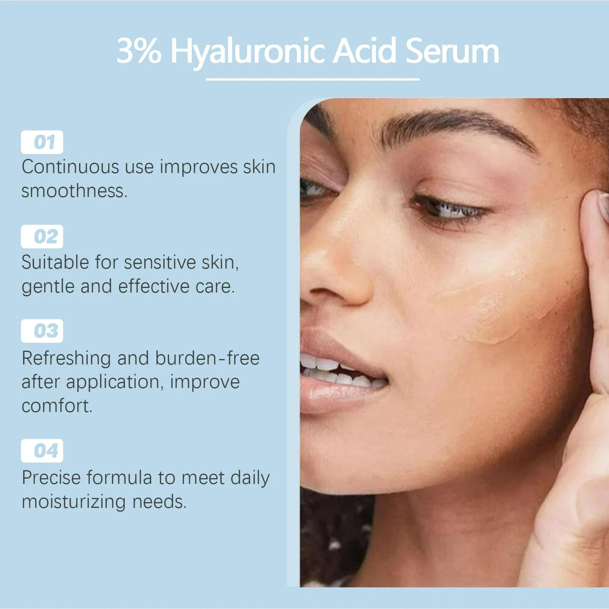 30pcs Hyaluronic Acid Serum Vials - Deep Hydration & Firming Skin Care