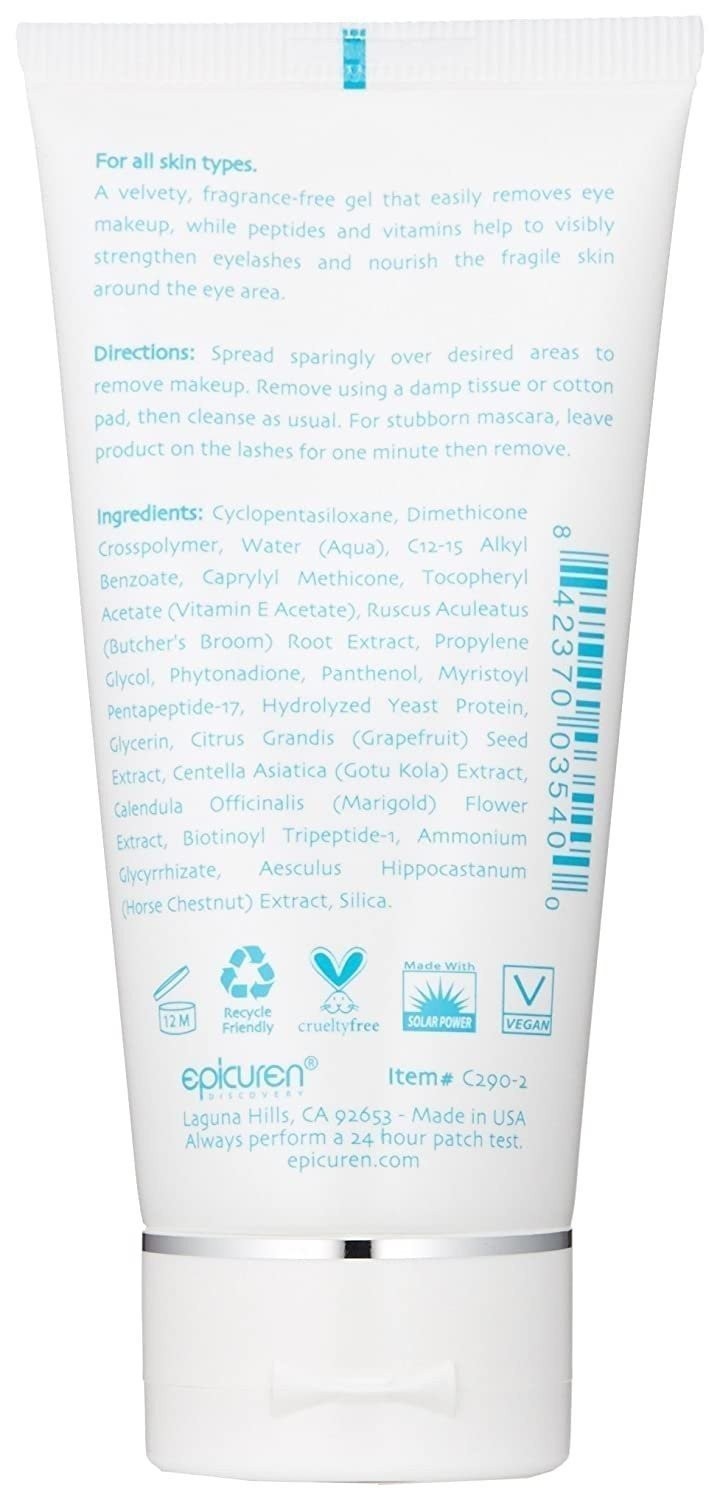 Epicuren Crystal Clear Eye Makeup Remover ( 2.5 Fl Oz / 74 Ml )
