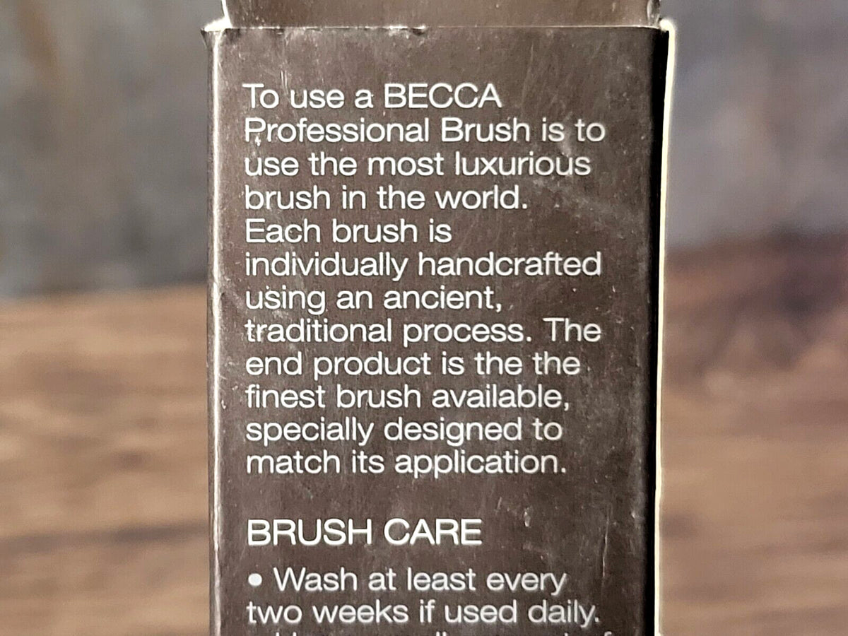 Becca Foundation and Concealer Brush #58 - Full Size, New in Box