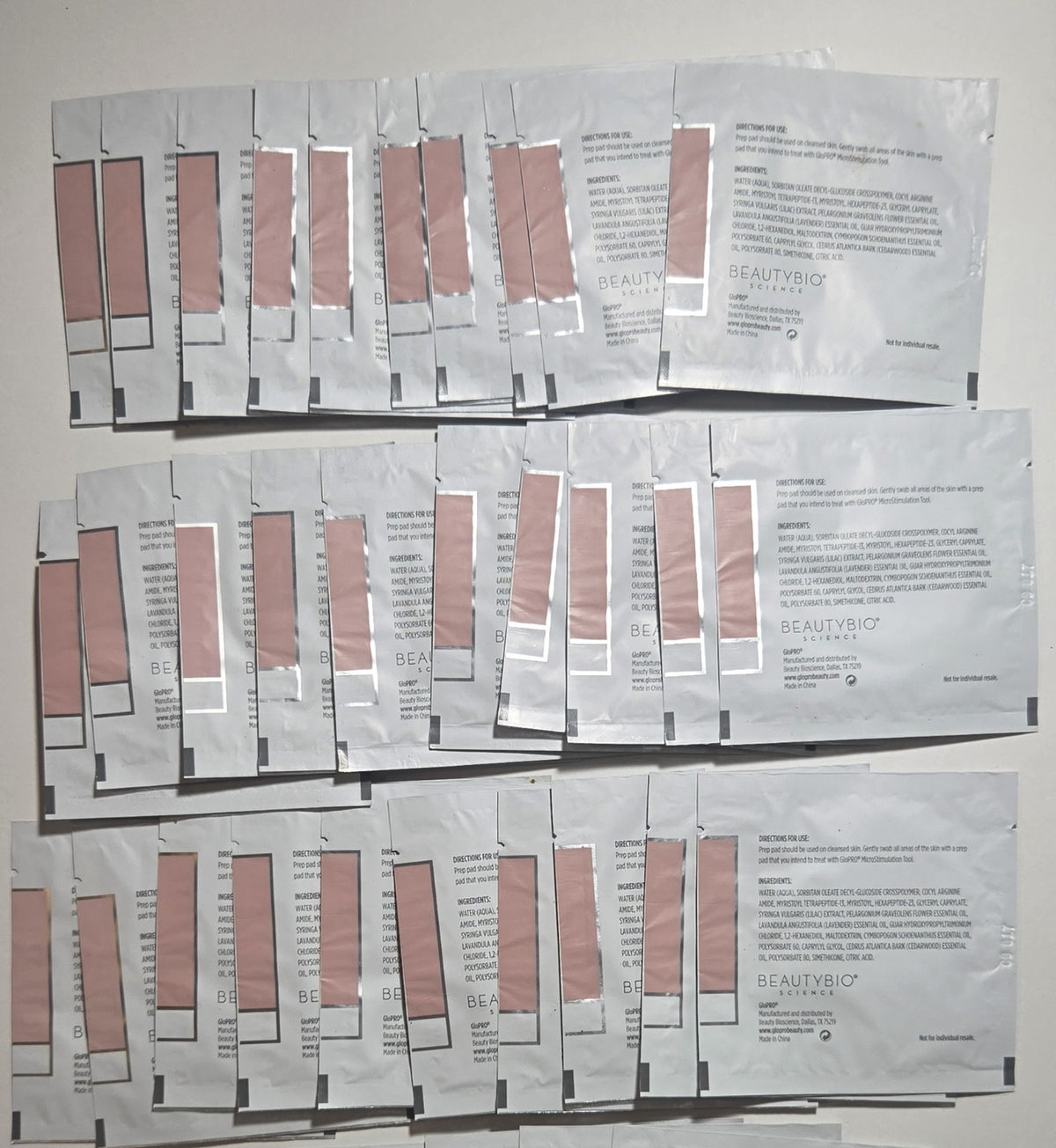 Lot of 30 Lightweight Gel Facial Cleansers - The Balance Sample Size