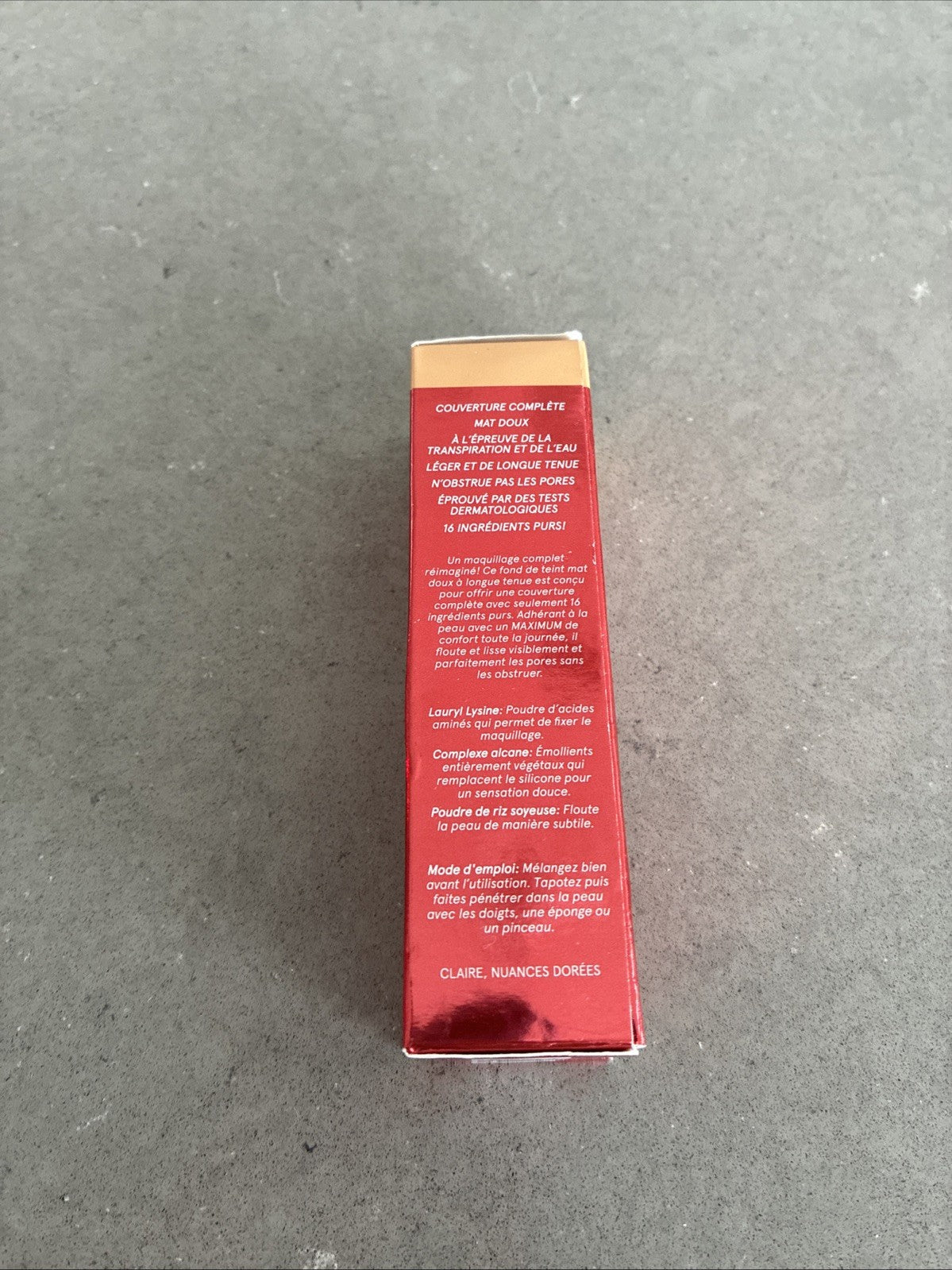 Full Cover Liquid Foundation LIGHT 40 G with Golden Undertones - One Size
