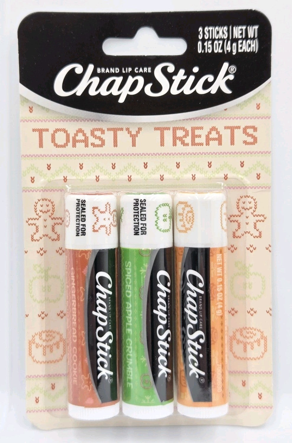 ChapStick Winter Lip Balm Set - 6 Flavors Holiday & Toasty Collection