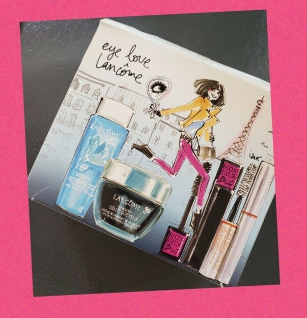 Lancôme Eye Love Collection 4-Piece Makeup Set New in Box
