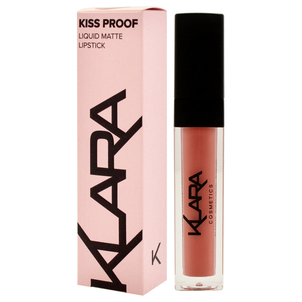 Long-Lasting Kiss Proof Liquid Matte Lipstick - 0.27 oz Cookie Brown