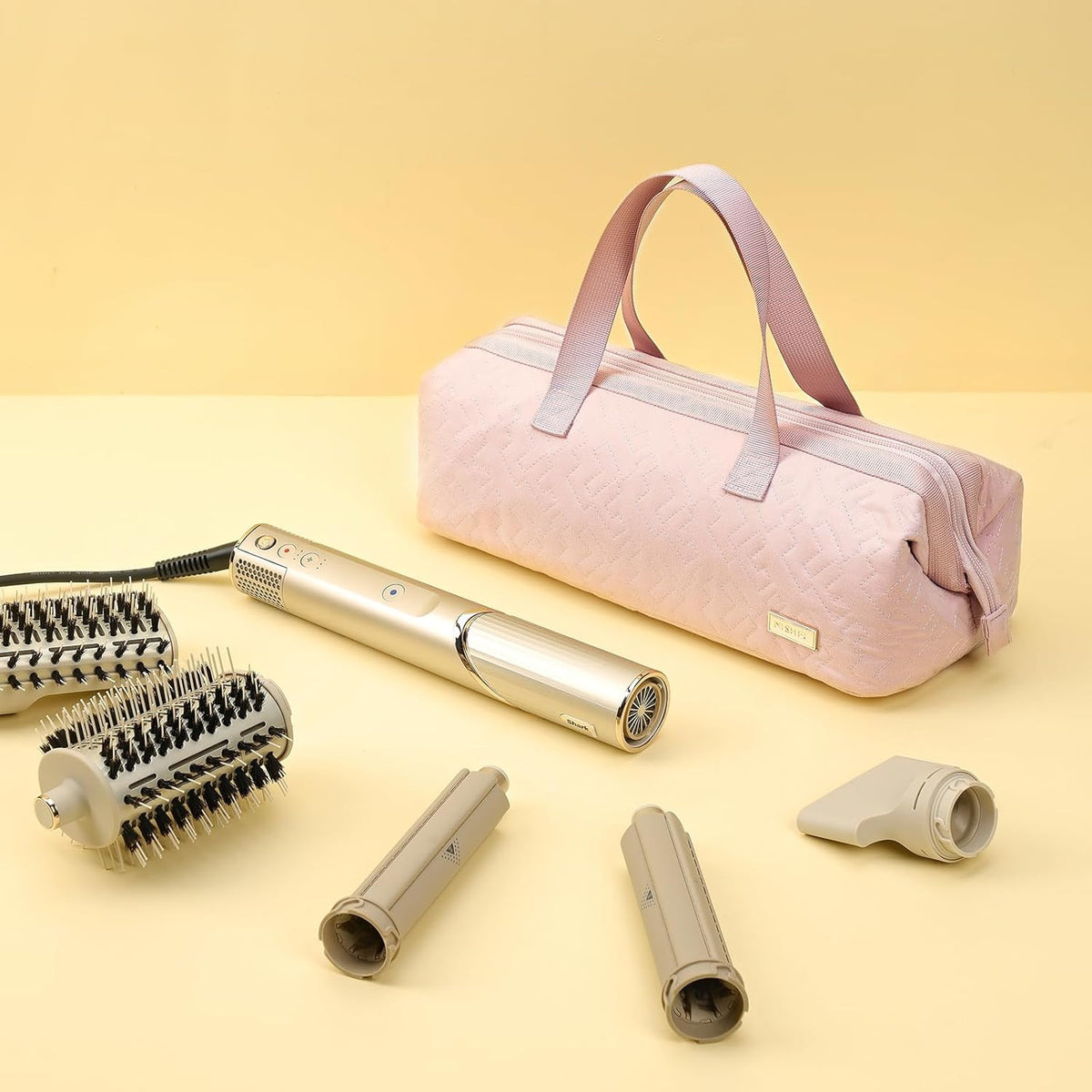 Portable Travel Hair Tool Case Organizer for Dryer & Curling Iron