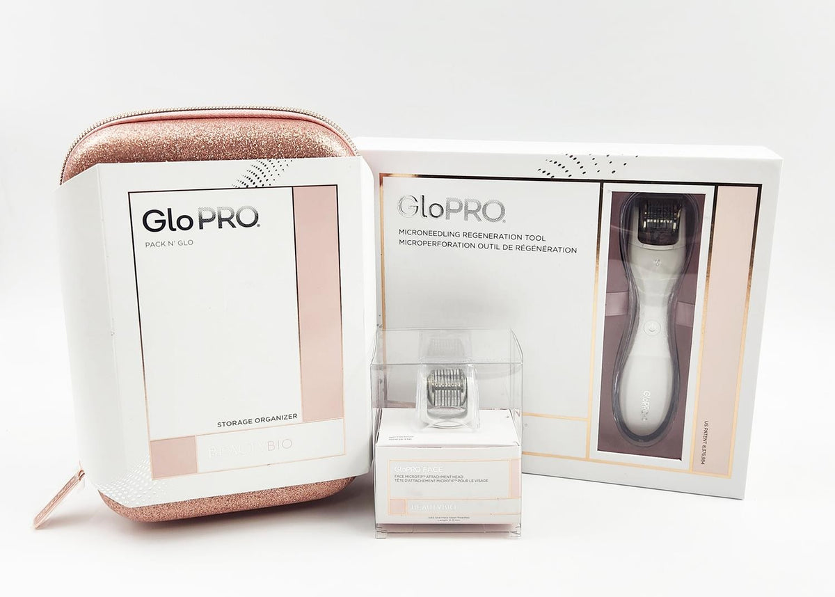 Microneedling Skin Rejuvenation Tool with Prep Pads - At-Home Facial Therapy