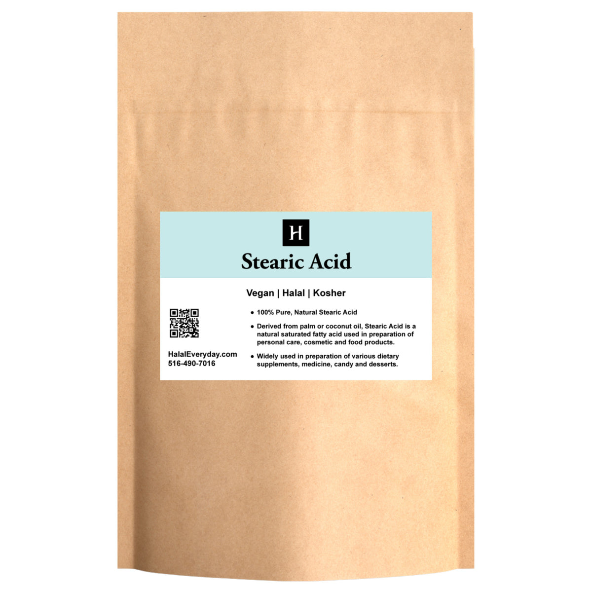 Pure Stearic Acid Flakes for Candle Making, Soap & Cosmetics - Food Grade