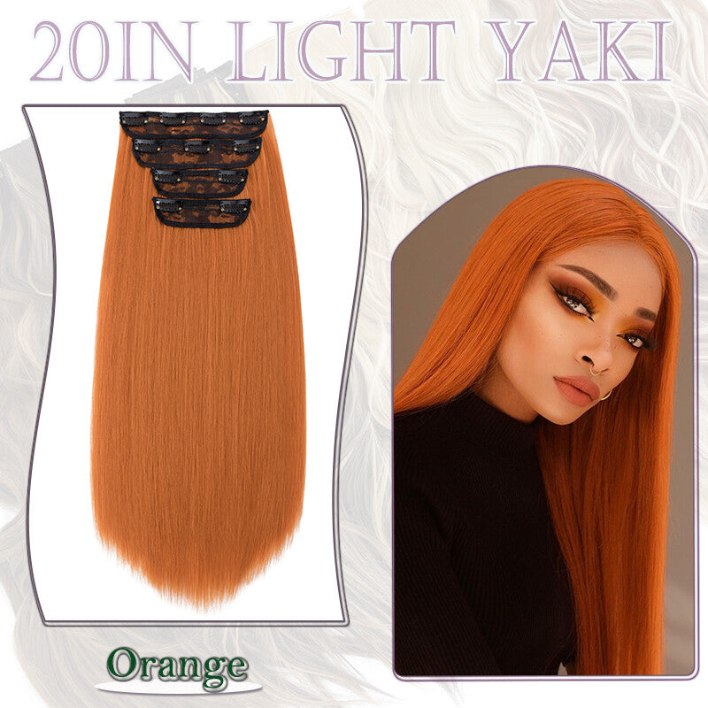 Double Weft Clip-In Human Hair Extensions Full Head - Multiple Colors & Lengths