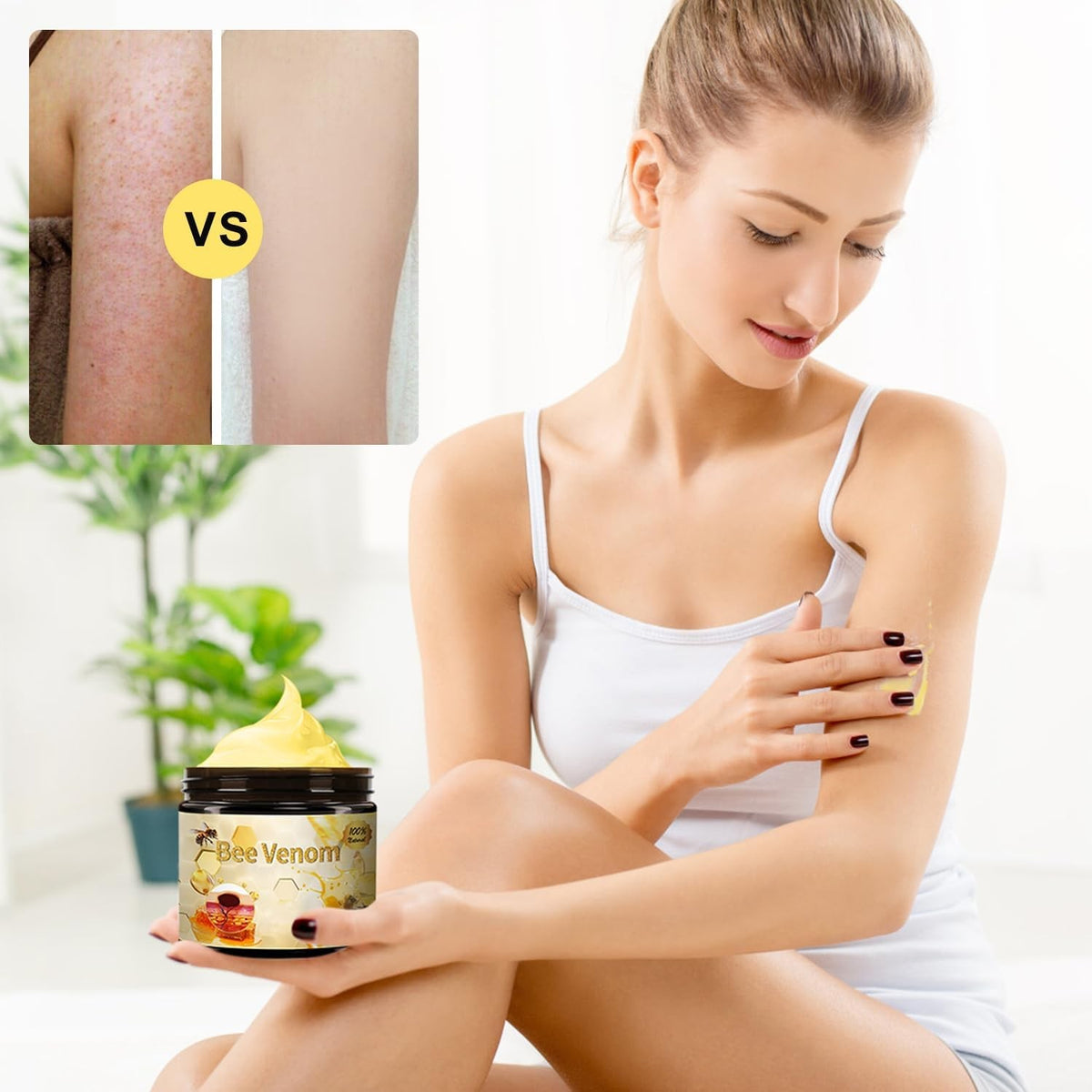 Bee Venom Treatment Cream Pack - Natural Skin Repair for All Body Parts