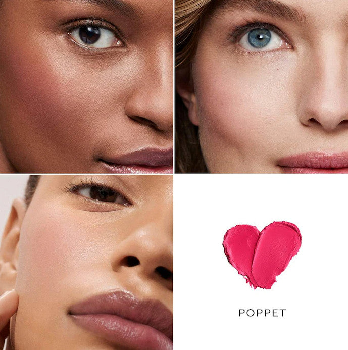 Lip & Cheek Cream Blush Stick with Hydrating Ingredients - 8 Shades