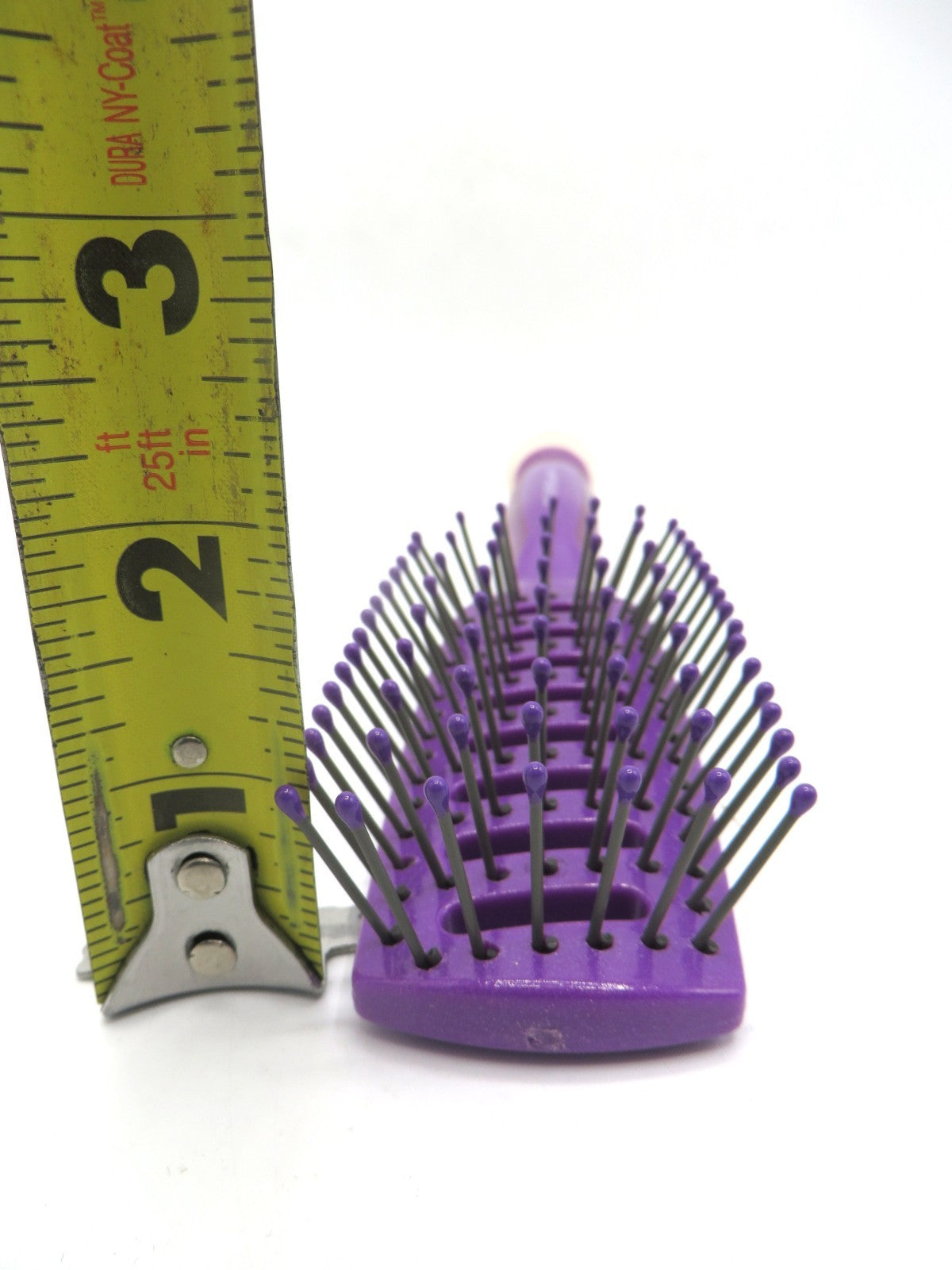 Hair Brush with Suction Cup - Purple, 8.5 Inch, Pack of 6