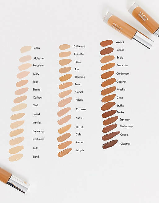 Liquid Foundation with Full Coverage - 24 Hour Wear, Multiple Shades