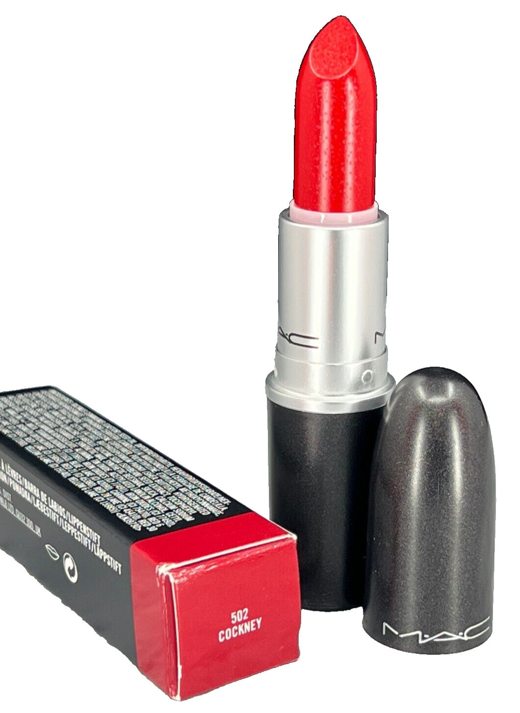 MAC Lustre Lipstick Cockney 0.10oz - Creamy Lip Color