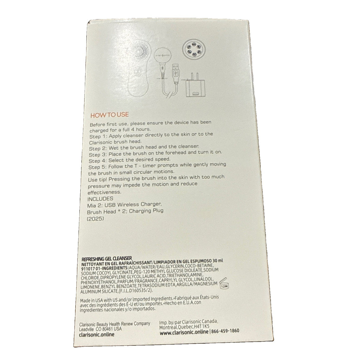 Pink Sonic Facial Cleansing Brush System for Sensitive Skin
