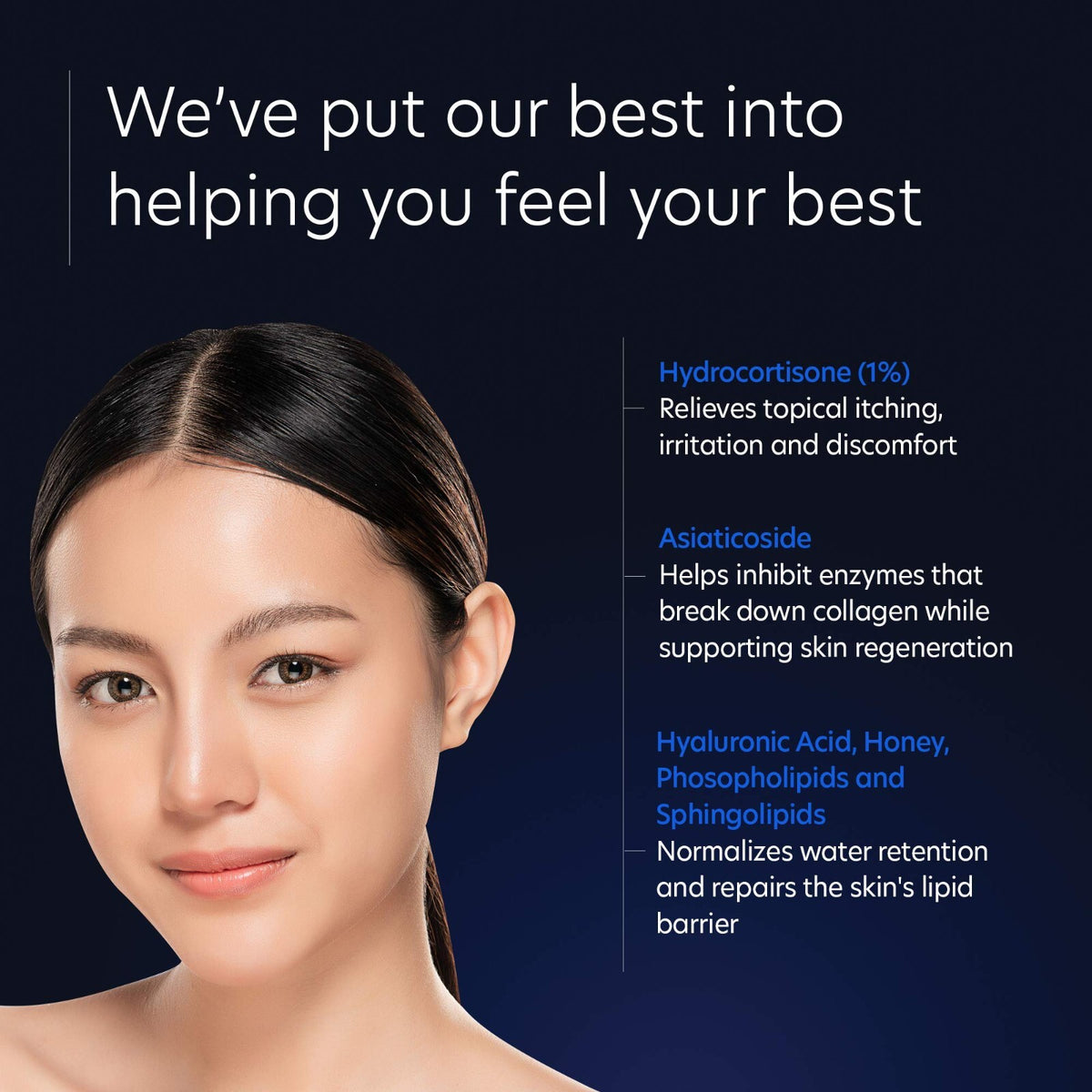 PCA Skin CliniCalm 1% Hydrocortisone Soothing Cream 2.1oz