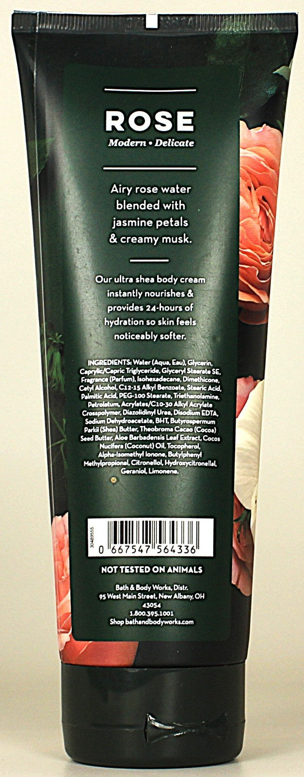 Rose Body Cream Lotion Moisturizer 8oz - Pack of 6