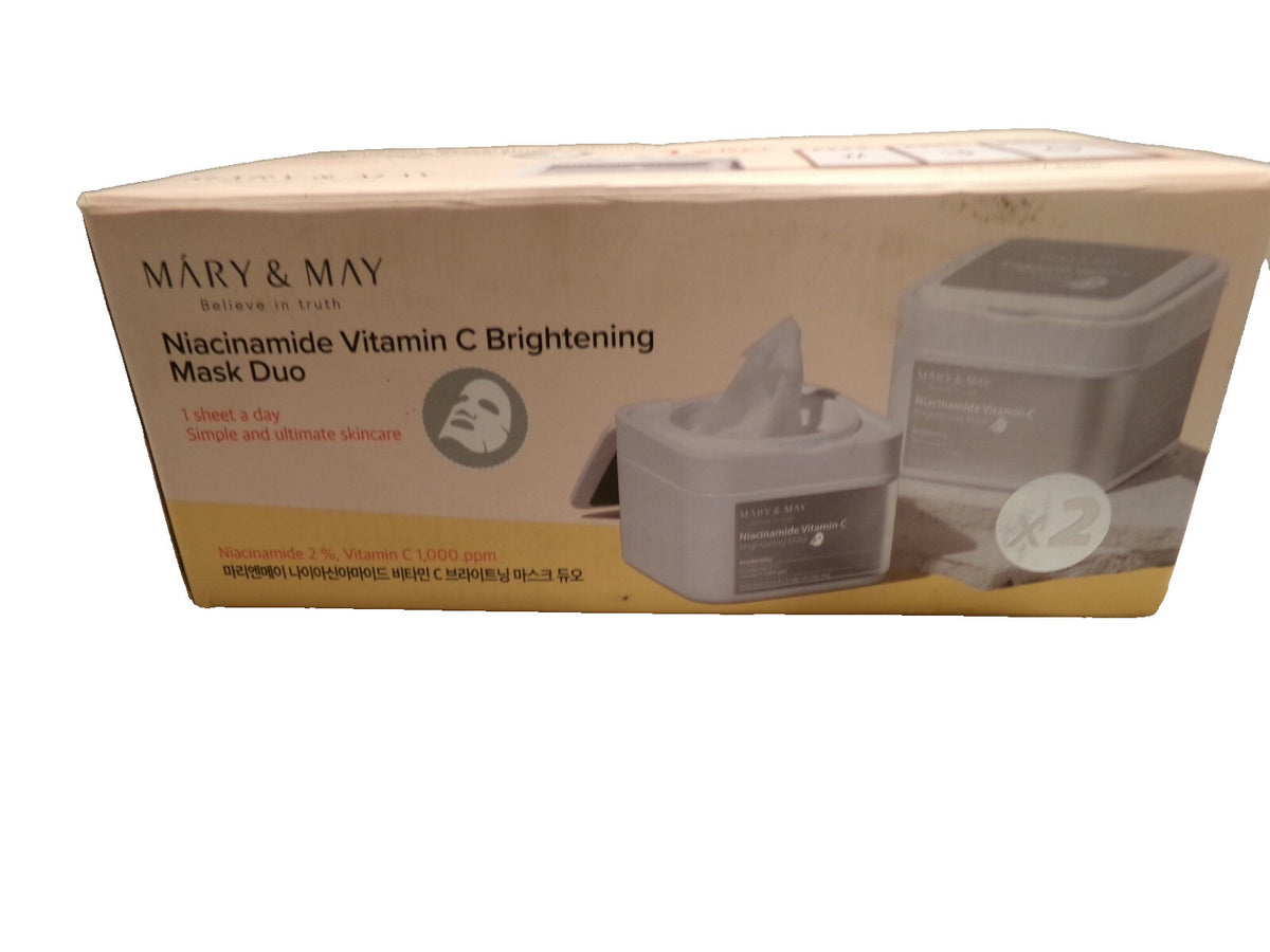 Niacinamide Vitamin C Brightening Mask Sheet 60-Pack