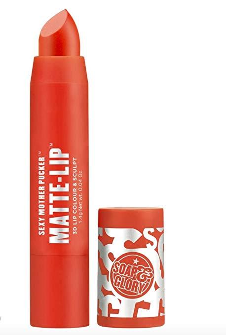 Lipstick Matte Lip Stick Sculpt & Volumize Fire Cracker - Long-Lasting Lip Color
