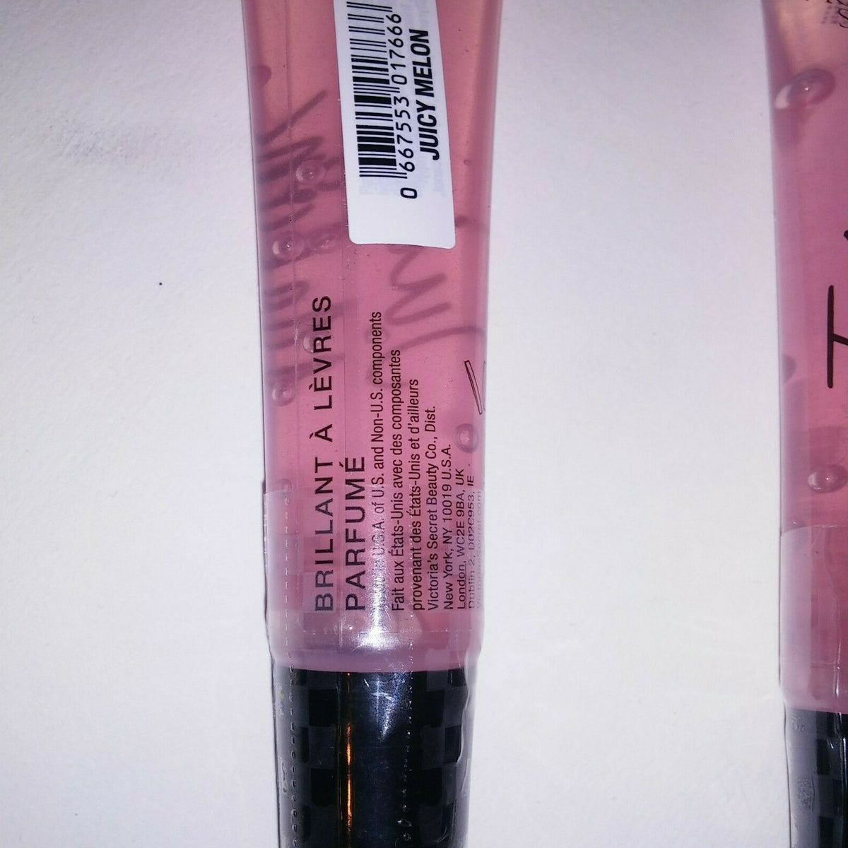 Set of 3 Flavored Lip Glosses - Juicy Melon, 0.46oz, Brand New