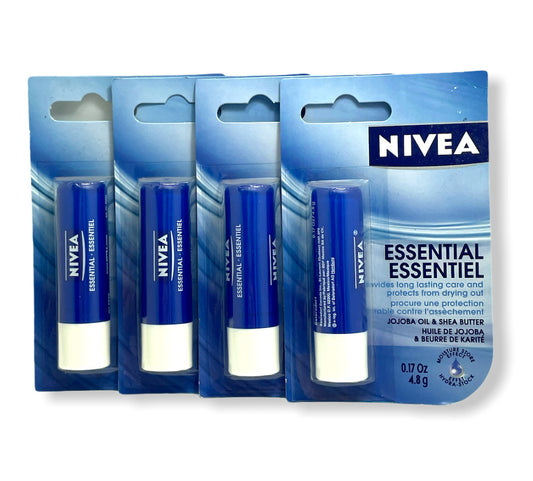 Nivea Jojoba Oil & Shea Butter Body Oil Set - 4 Pack, 0.17oz Each
