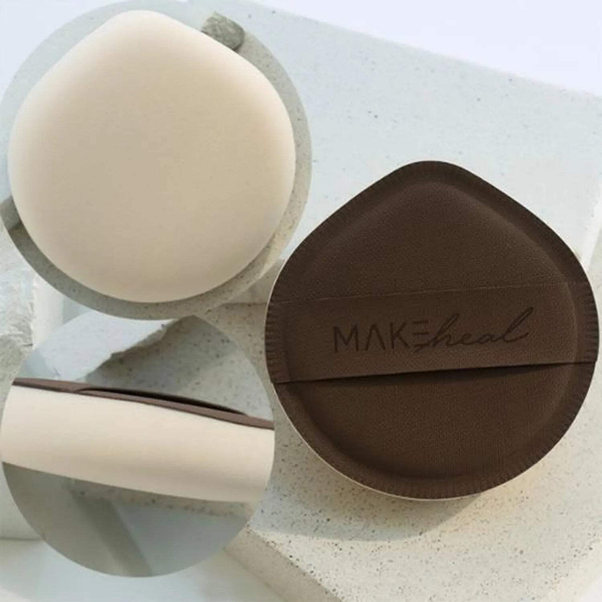 Makeheal Cloud Pang Pang Foundation Puff - Large Airy Makeup Sponge for Flawless Skin
