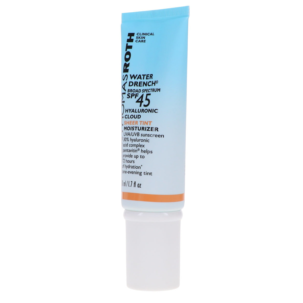 Hyaluronic SPF 45 Moisturizer with Sheer Tint - Water Drench