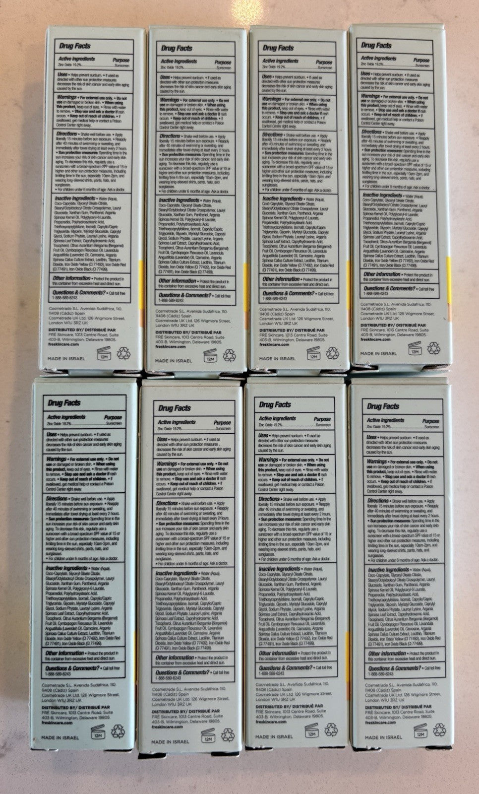 Glow Me+ Tinted Moisturizer SPF30 Mineral Sunscreen (8 Pack)