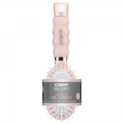 Comfort Gel Handle Travel Hair Brush - Conair Gel Grips, Multiple Colors
