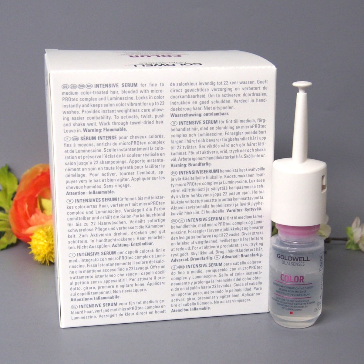 Hair Color Conditioning Serum - Intensive Repair for Coarse Hair, 12 Vials