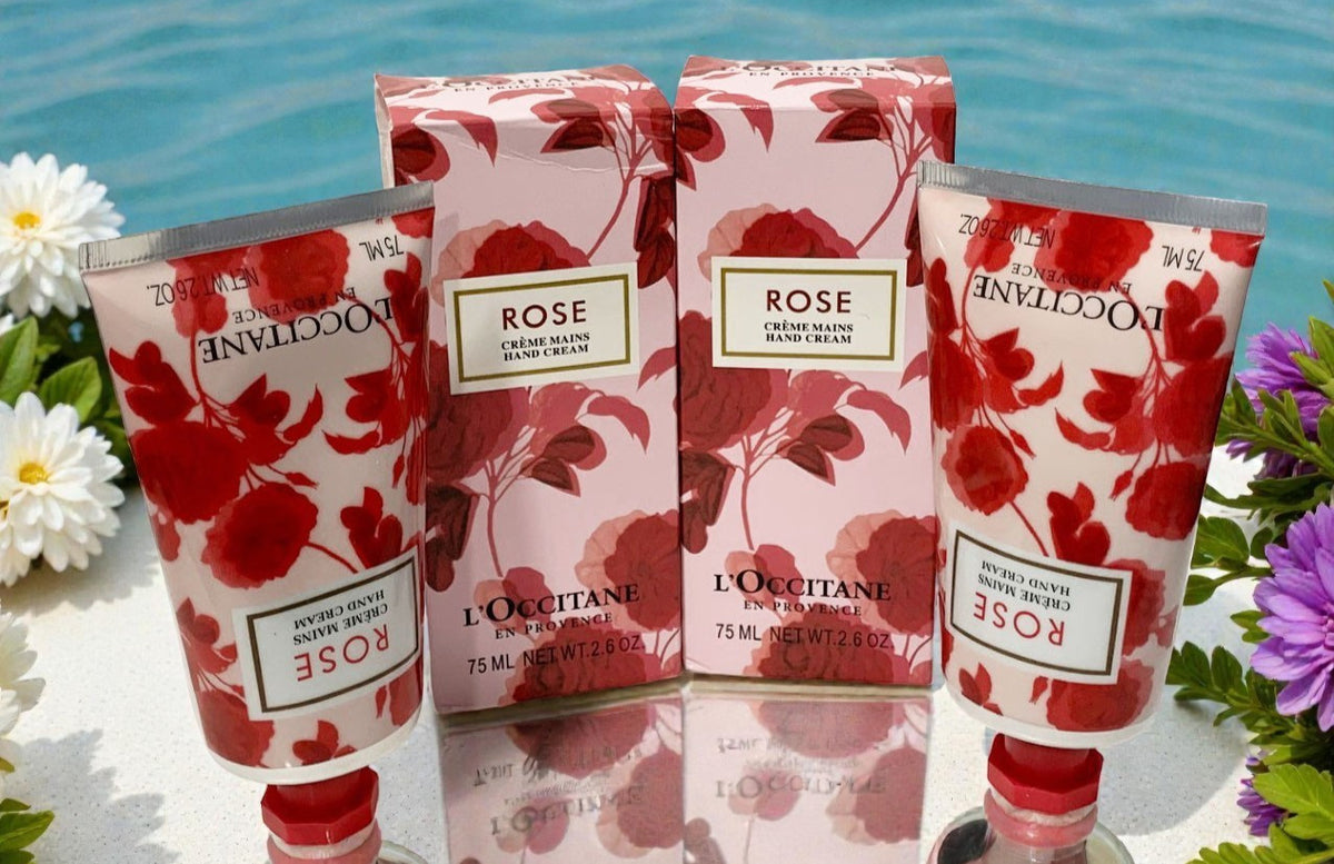 Rose Hand Cream 2.6 oz Set of 2