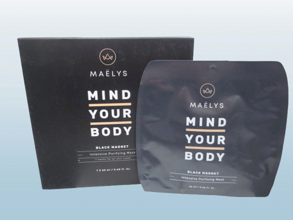 Black Magnet Intensive Purifying Mask - 7 Piece Set (Pack of 2)