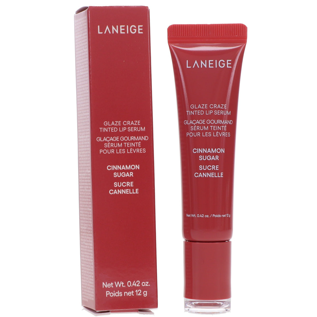 Lip Serum Cinnamon Sugar - Hydrating Lip Gloss & Nourishing Tint