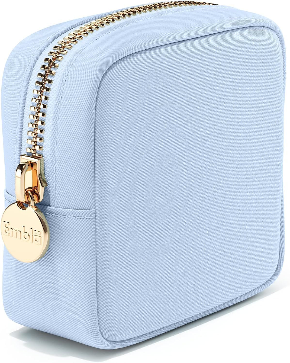 Mini Waterproof Nylon Makeup Bag for Purse - Travel Cosmetic Pouch, Durable & Lightweight