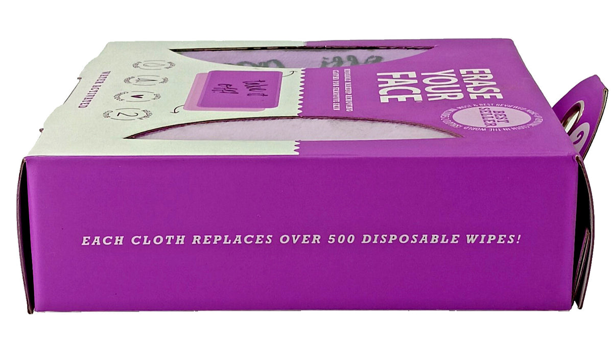 Reusable Makeup Removing Cloths for Sensitive Skin - 2 Pack