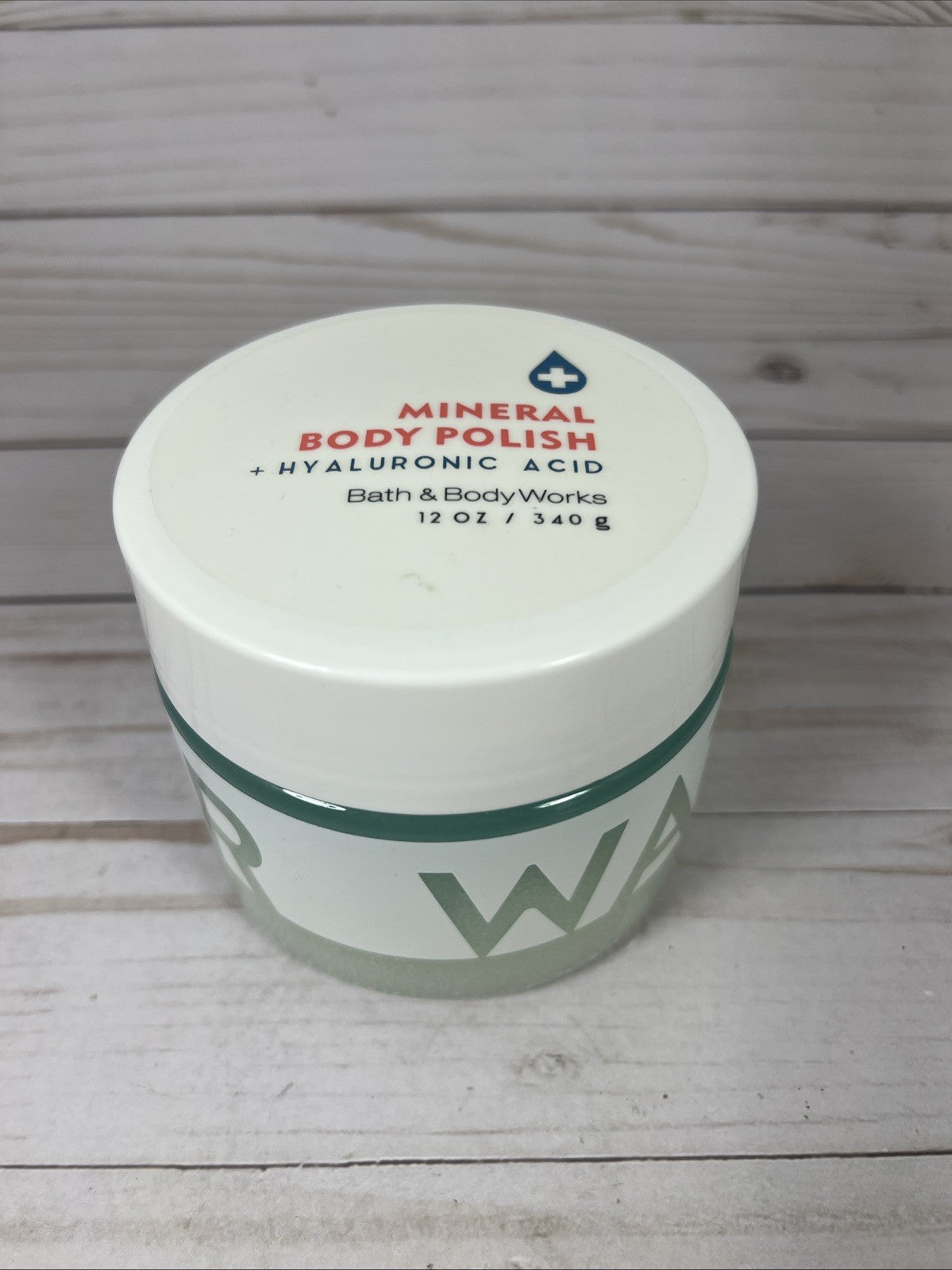 Bath & Body Works WATER Mineral Polish + Hyaluronic Acid 12oz