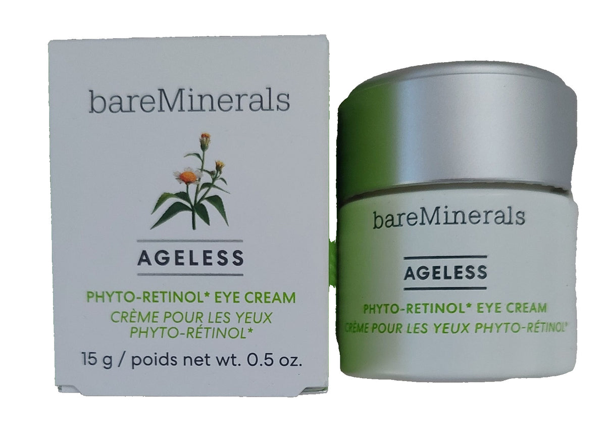 BareMinerals Ageless Phyto-Retinol Eye Cream 0.5 oz Set of 2 - Sealed