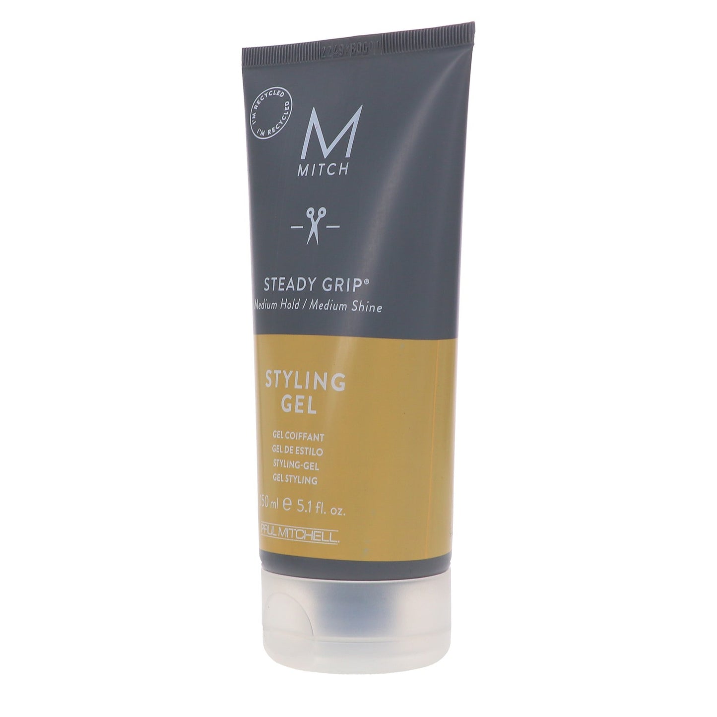 Hair Gel for Natural Shine & Hold - Alcohol-Free Styling Product 5.1 oz
