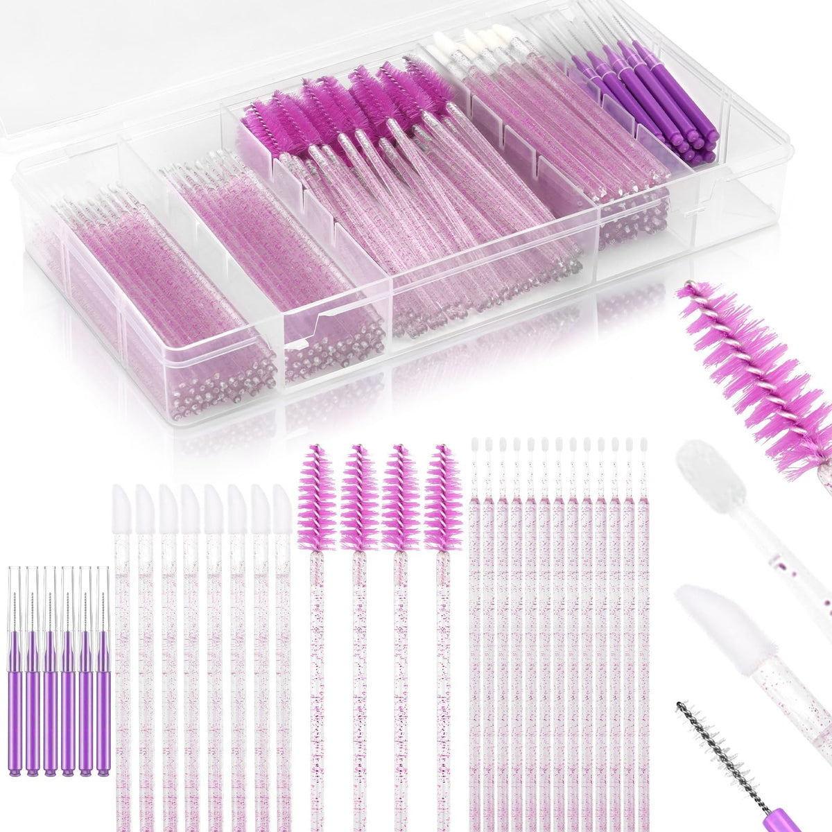 230 Pcs Brow Lamination Kit with Micro Brushes & Tools - DIY Eyebrow & Lash Supplies