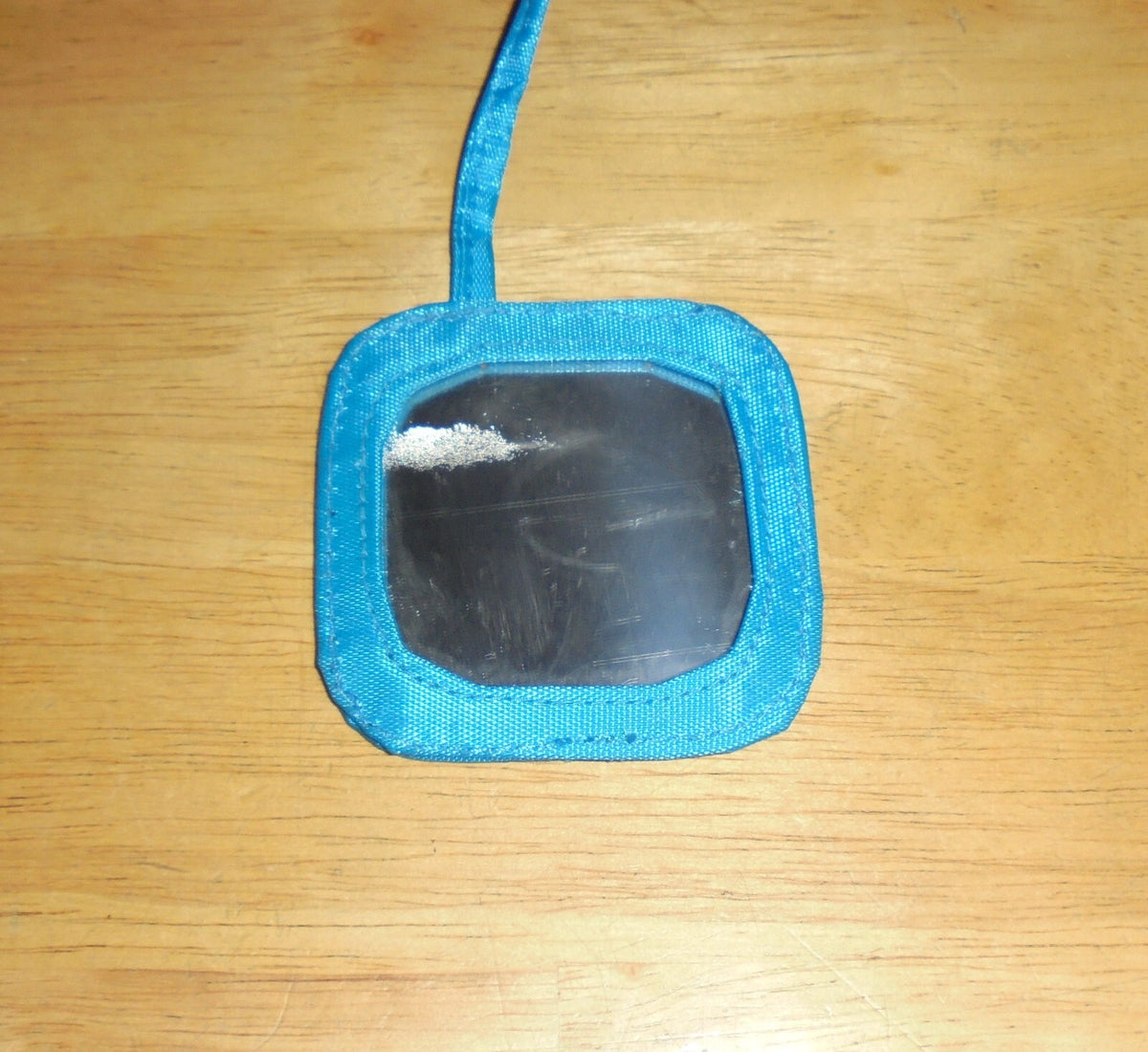 Zippered Cosmetic & Toiletry Bag with Mirror - Travel Makeup Pouch