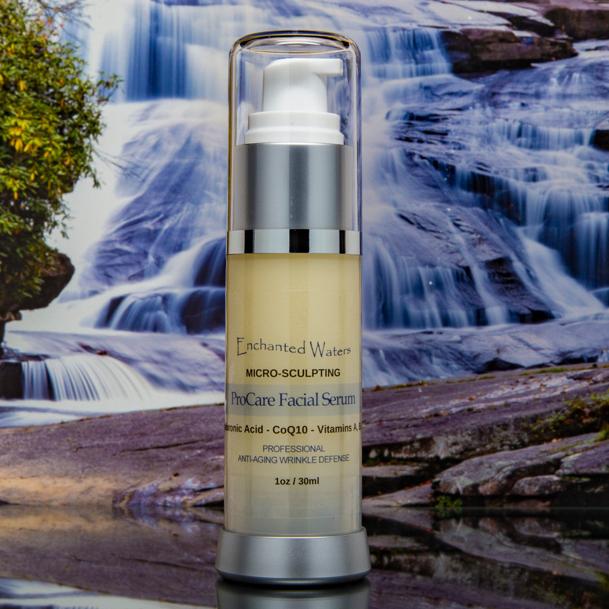 Anti-Aging Facial Serum with Hyaluronic Acid & CoQ10