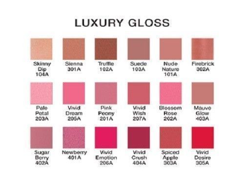 Luxury Lip Gloss with High Shine Semi-Sheer Color - Firebrick