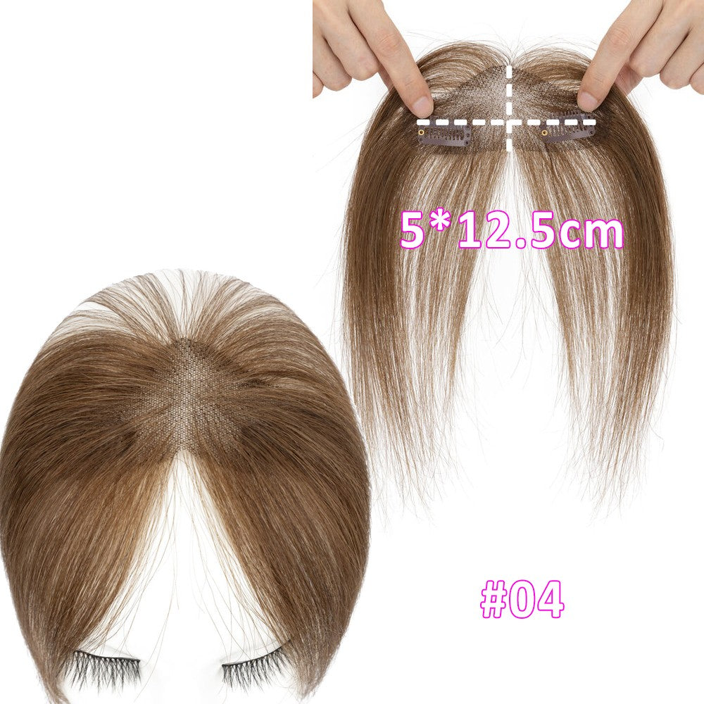 Clip-In Human Hair Bangs Extensions - Thick, Wispy, French & Air Styles