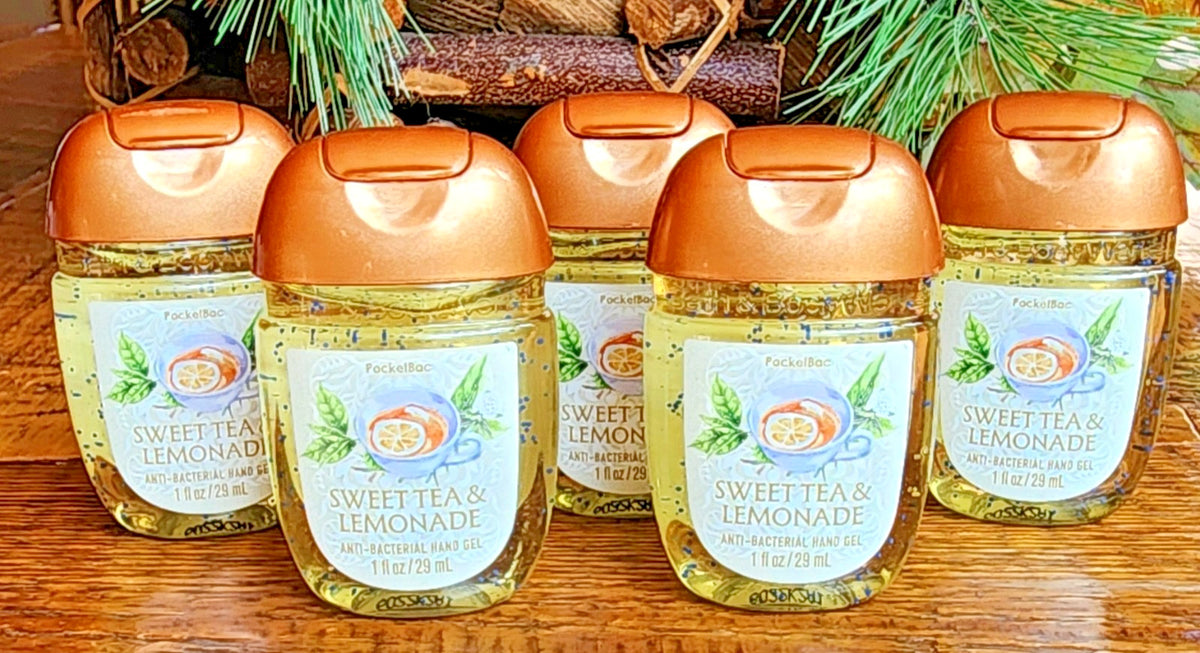Sweet Tea & Lemonade Hand Gel - 5 Pack Travel Size