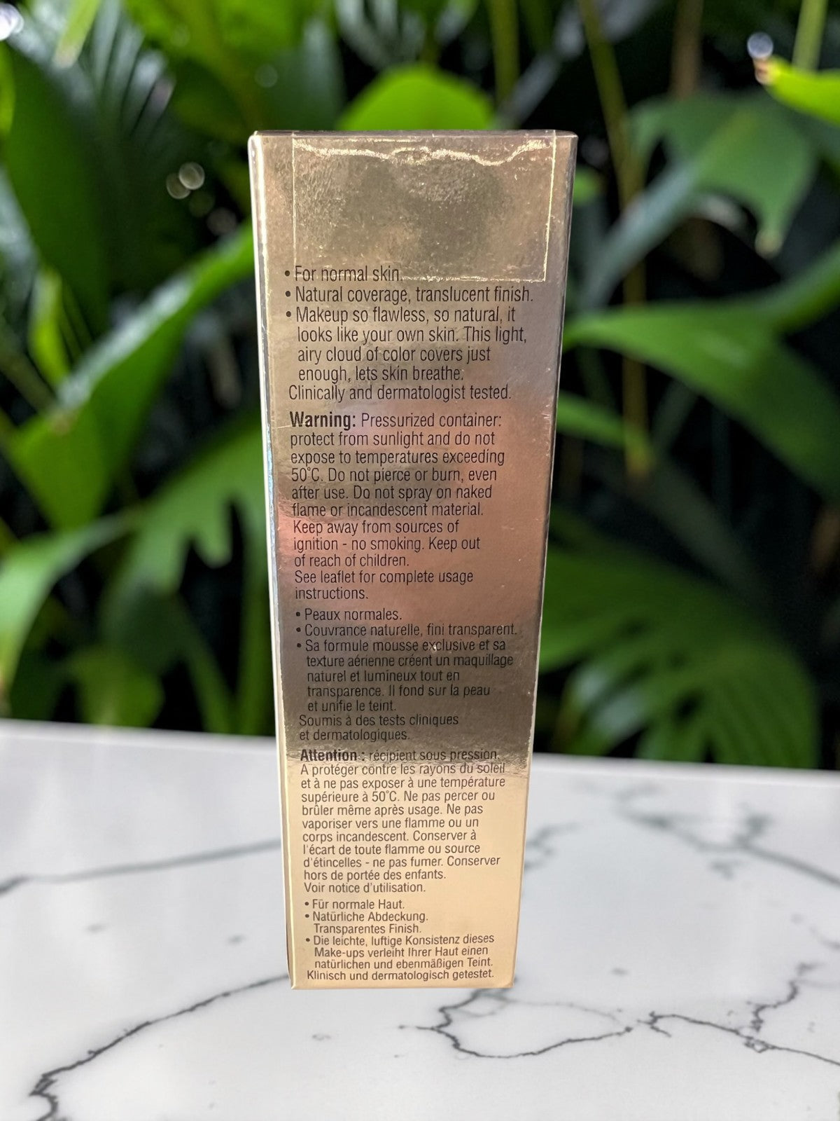 Lightweight Mousse Foundation for Flawless Skin - Summer 03